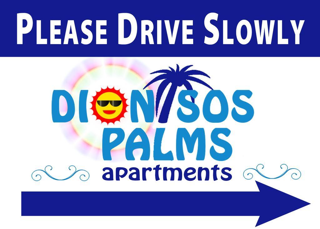 Dionisos Palms Apartments Paralia Dionysiou Buitenkant foto