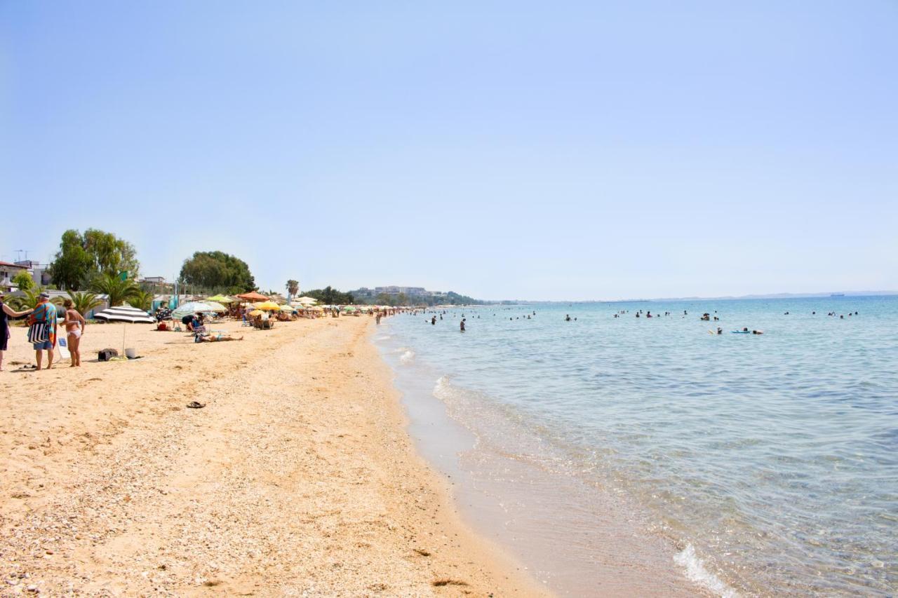 Dionisos Palms Apartments Paralia Dionysiou Buitenkant foto